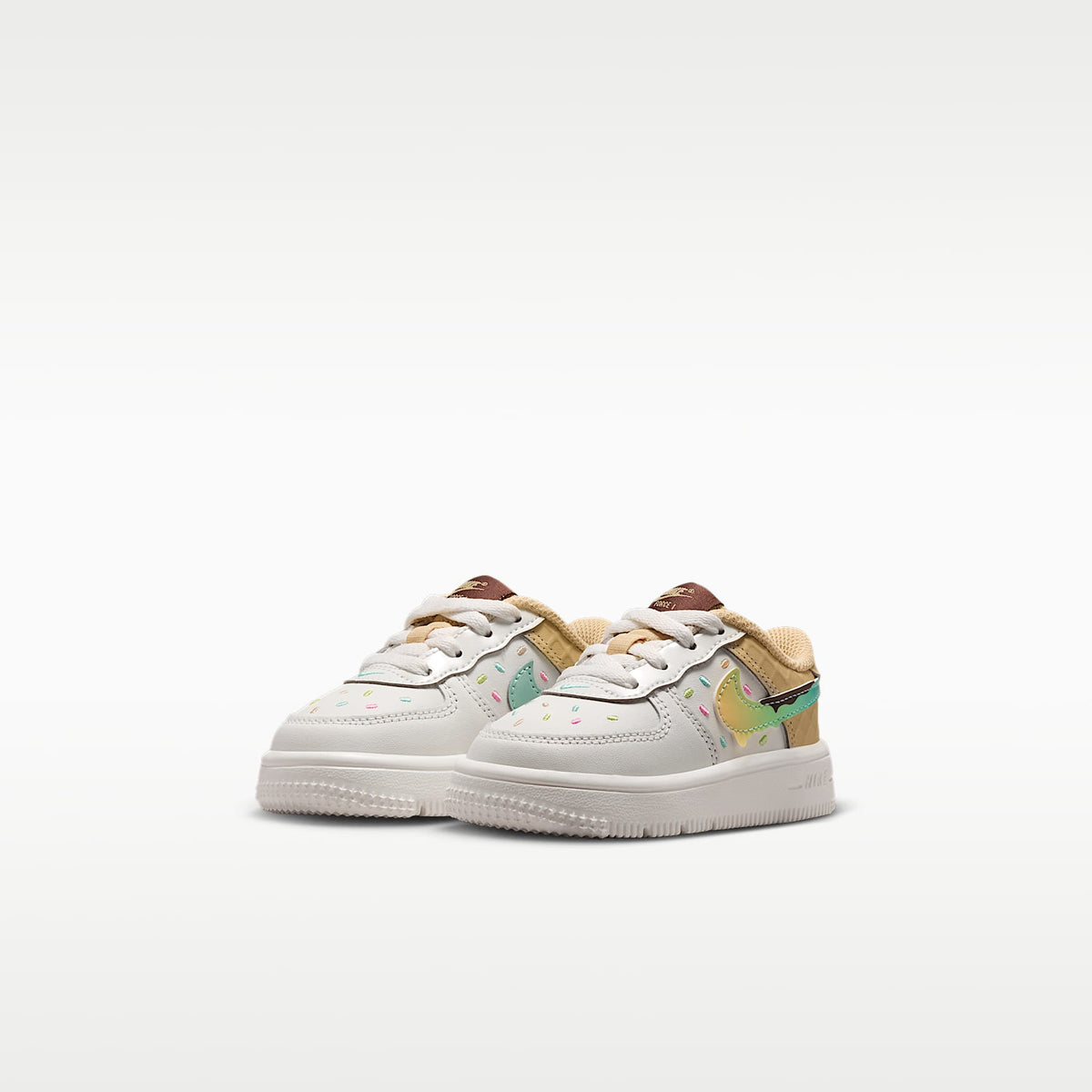 Nike Force 1 Low – Vela/Sésamo/Turquesa desteñido/Multicolor – vista 5