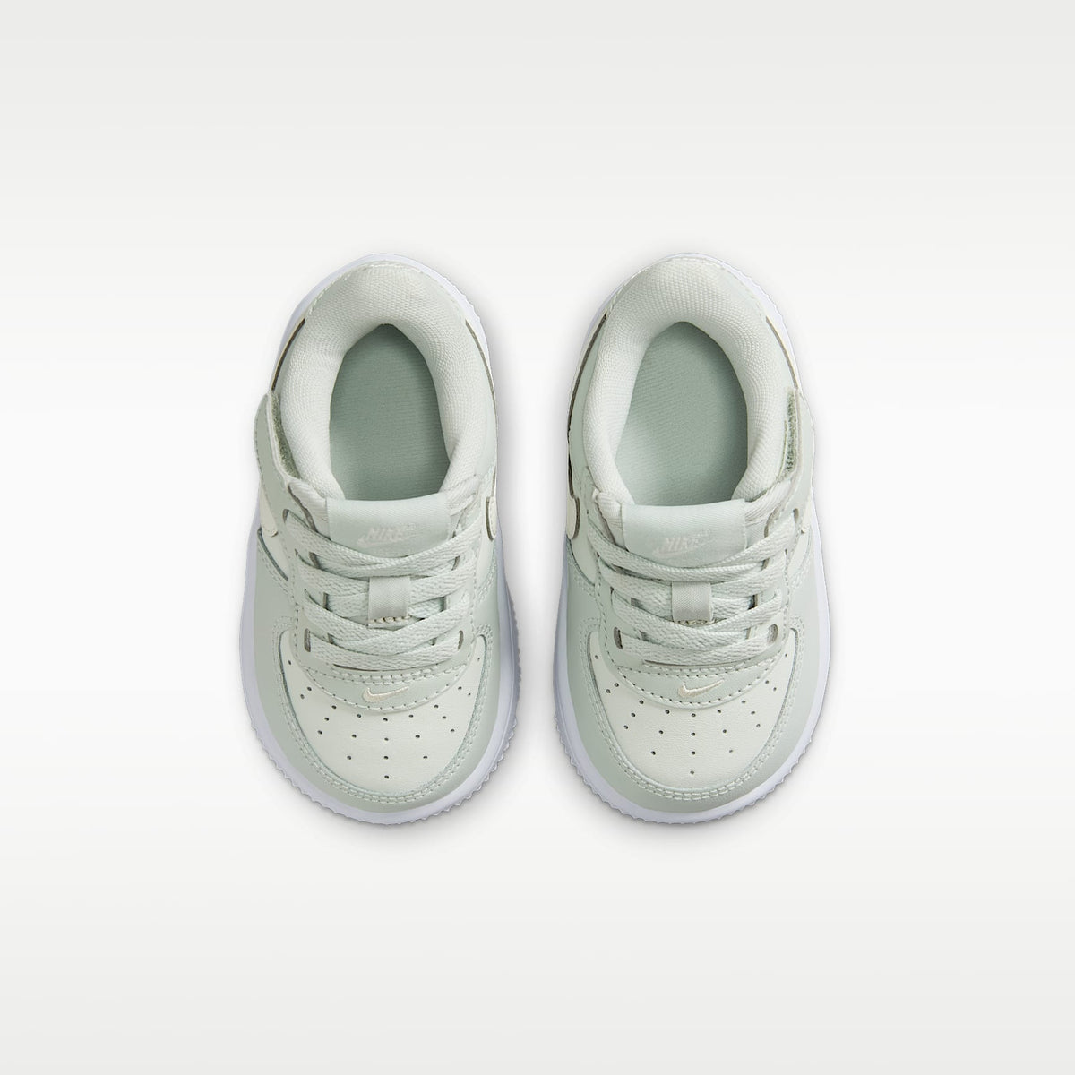 Nike Force 1 Low EasyOn – Plata claro/Halo pícea/Blanco/Vela – vista 4