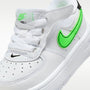 Nike Force 1 Low EasyOn – Blanco/Negro/Verde strike – vista 7