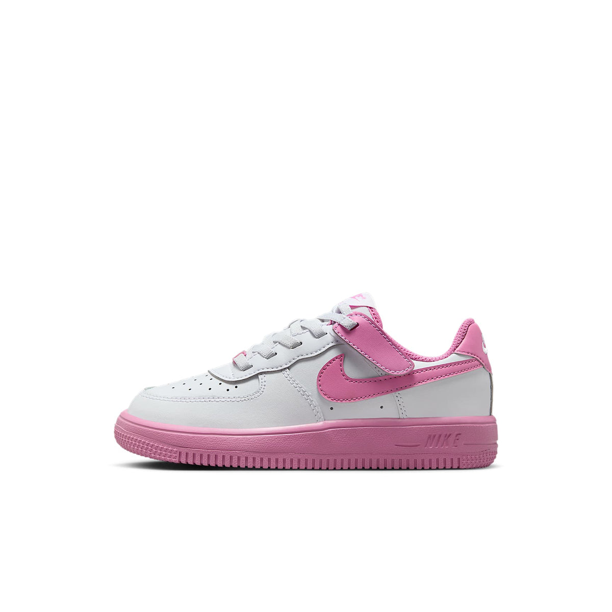 Nike Force 1 Low EasyOn – Blanco/Flamenco mágico – vista 1