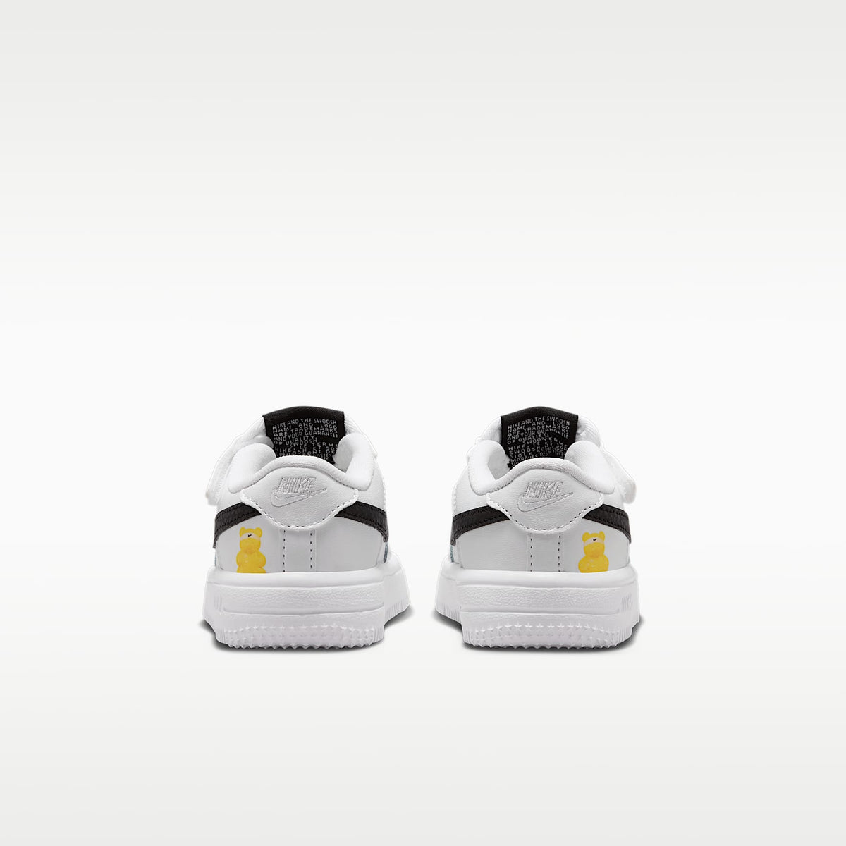 Nike Force 1 Low EasyOn – Blanco/Negro – vista 6