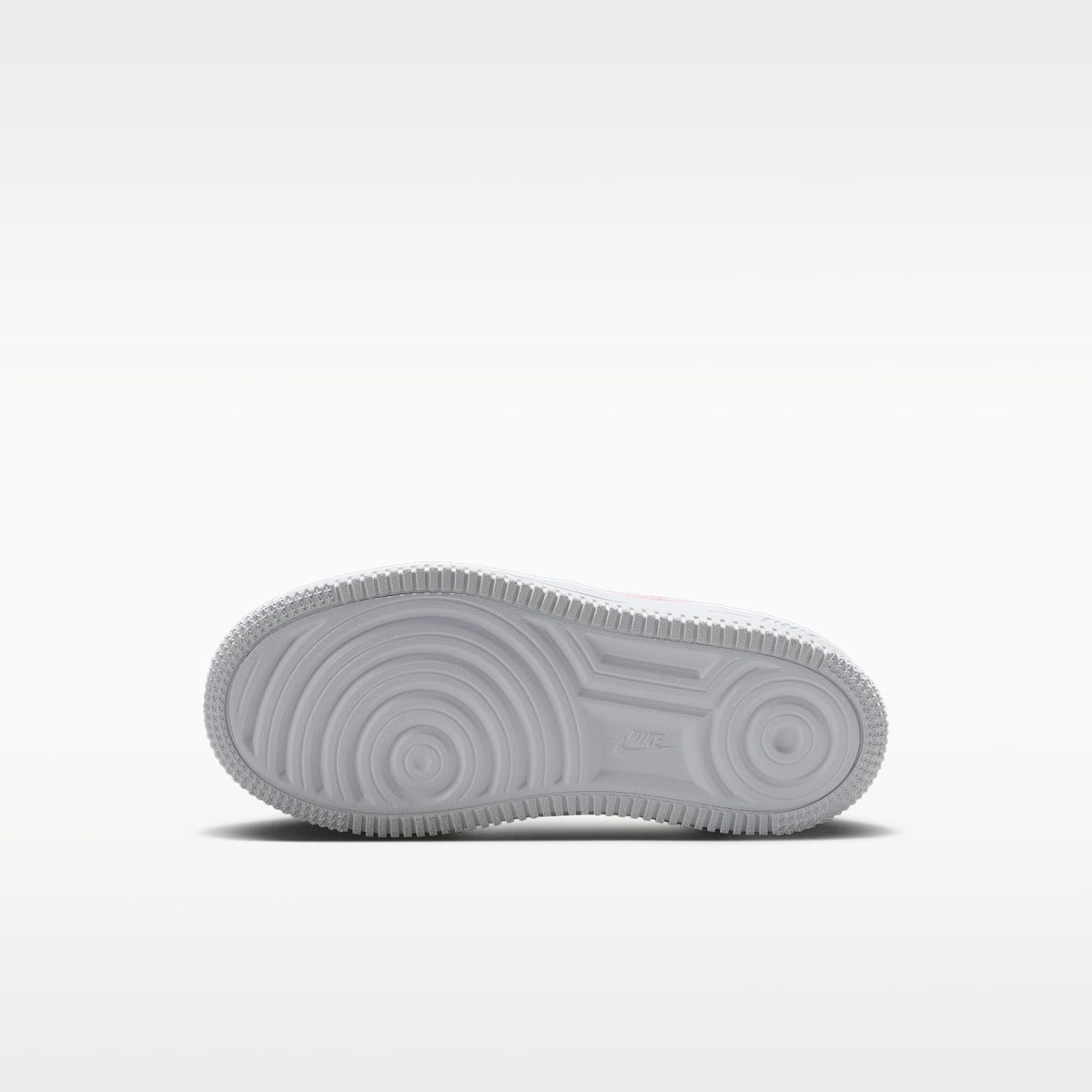 Nike Force 1 Low – Blanco/Blanco/Rosa suave medio – vista 2