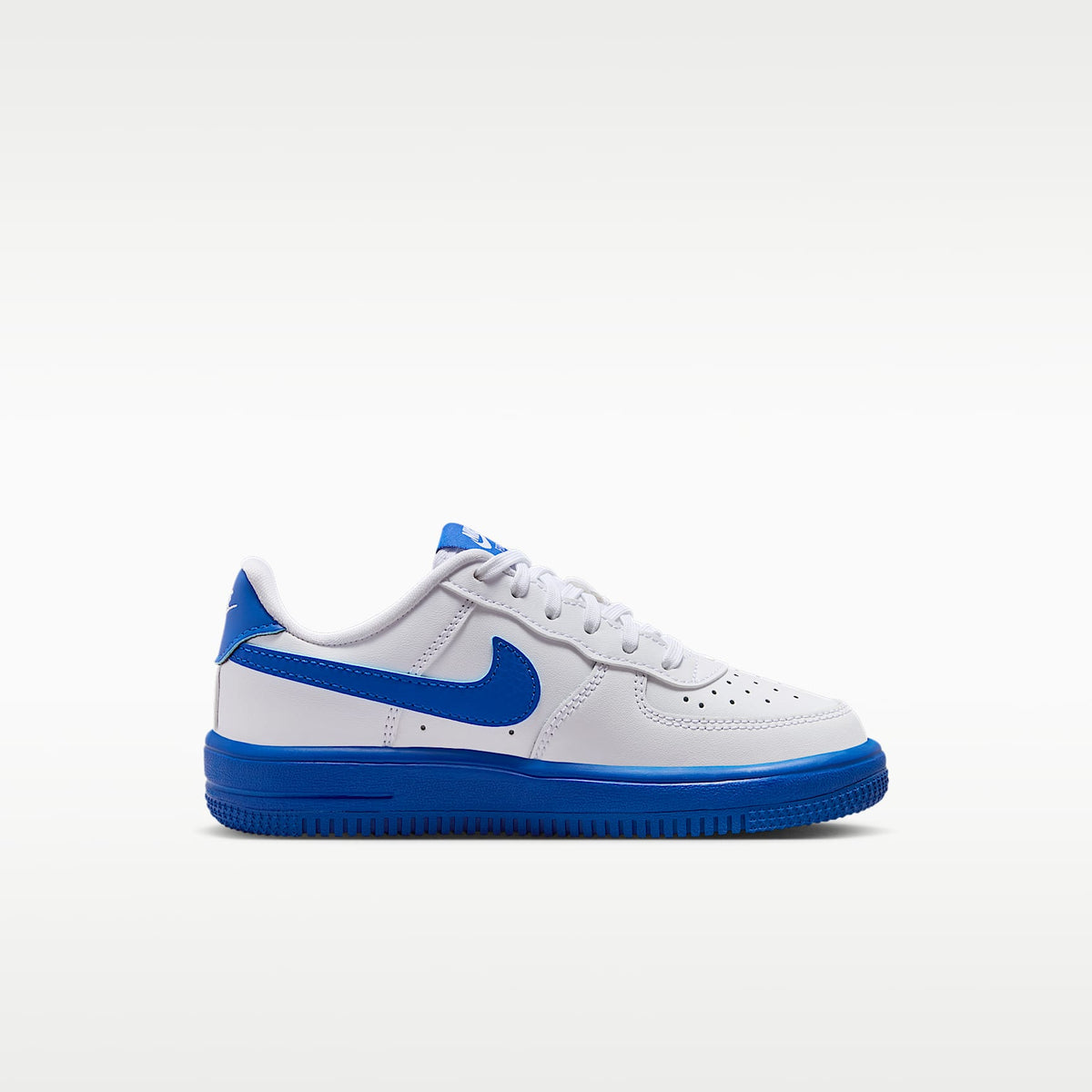 Nike Force 1 Low – Blanco/Royal juego – vista 3