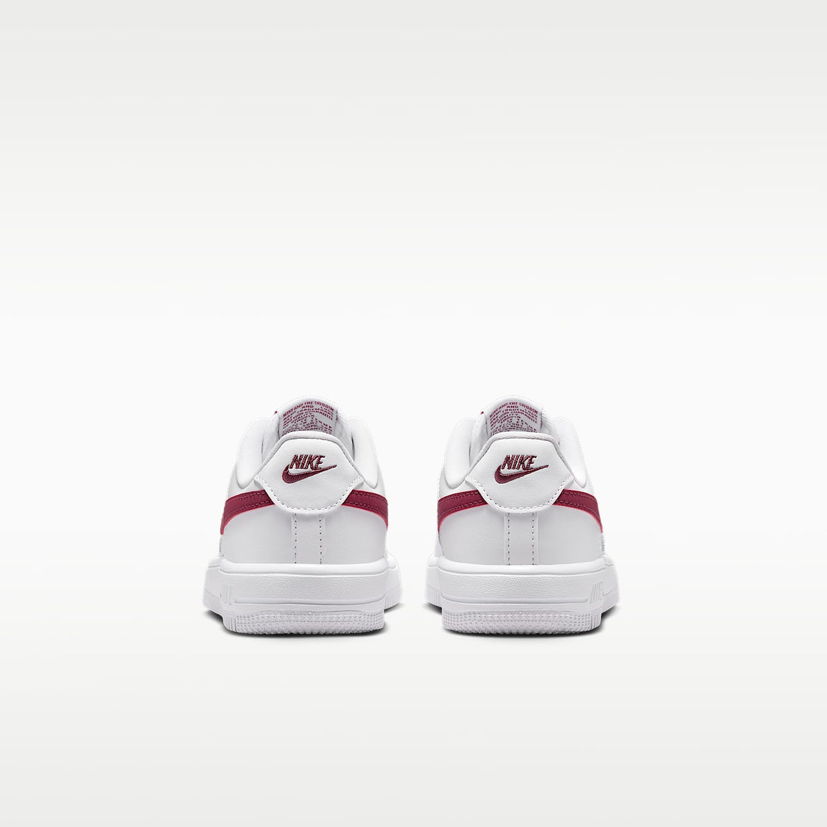 Nike Force 1 Low – Blanco/Rosa humo – vista 6