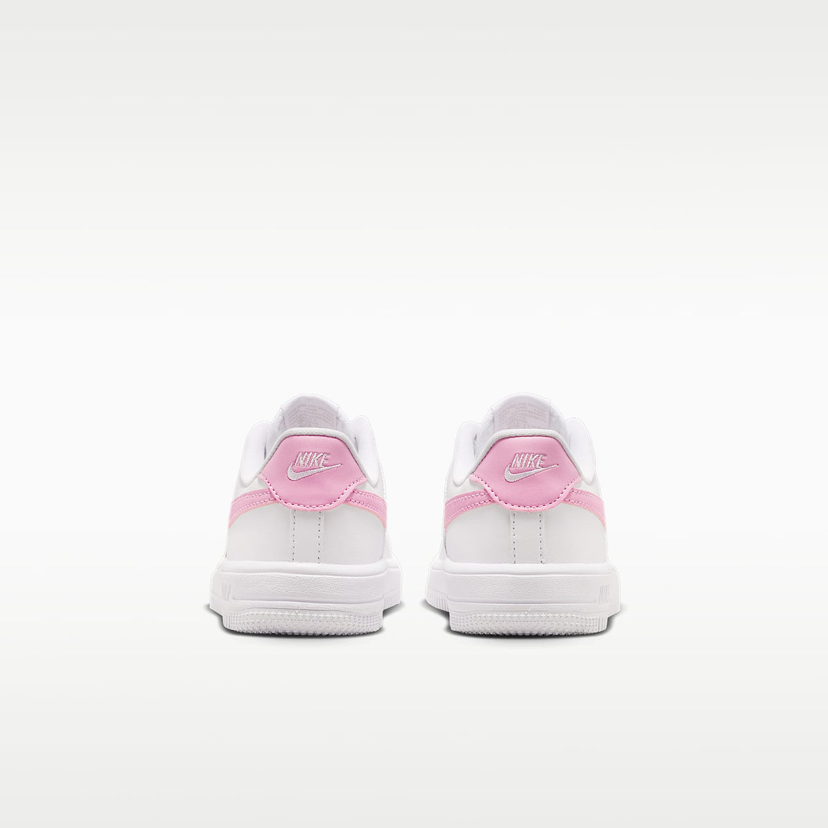 Nike Force 1 Low – Blanco/Blanco/Rosa amanecer – vista 6
