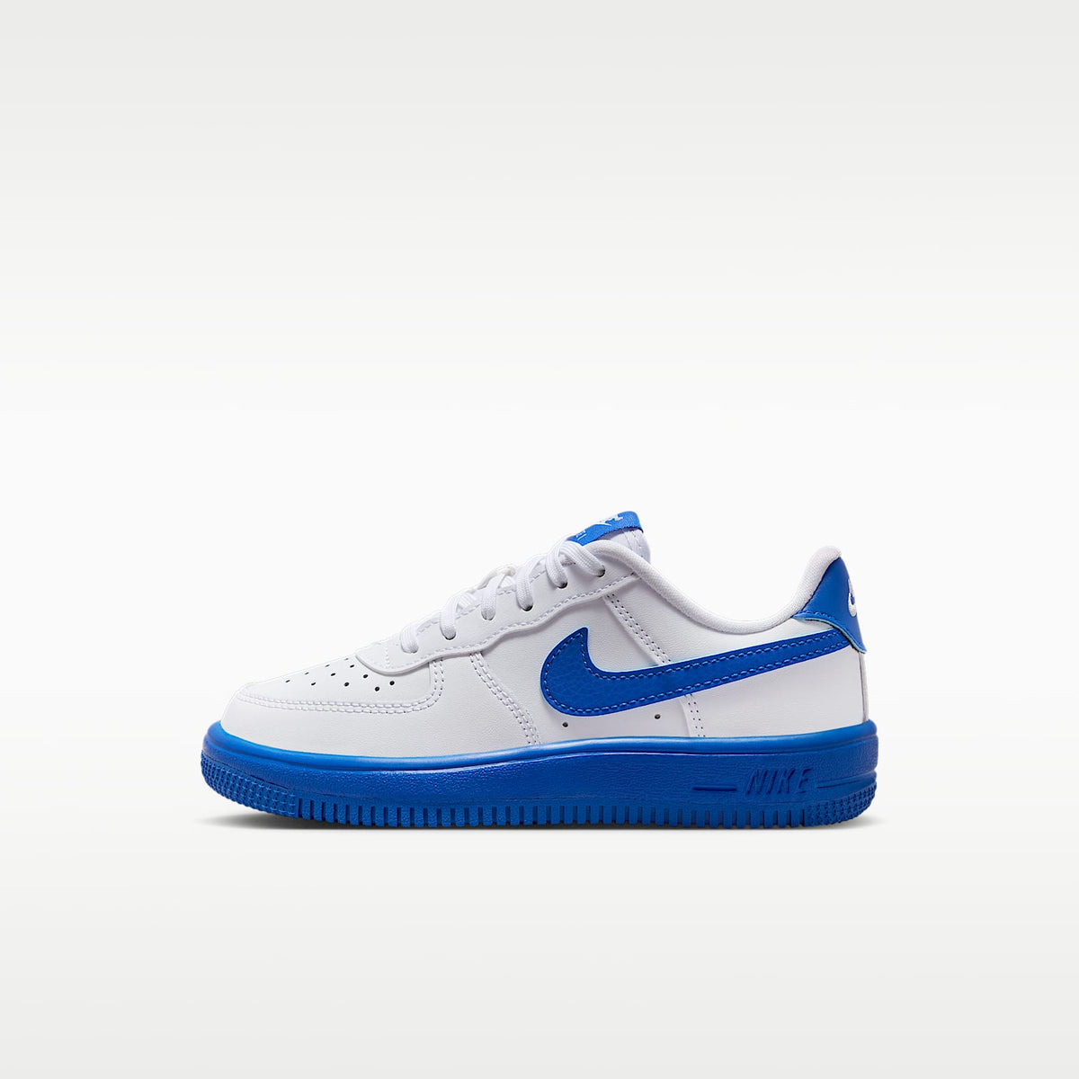 Nike Force 1 Low – Blanco/Royal juego – vista 1