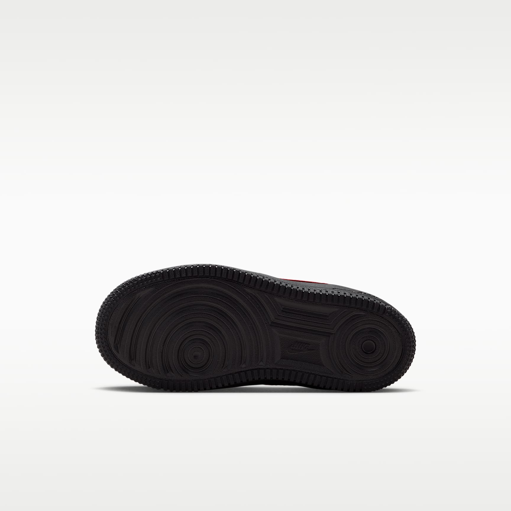 Nike Force 1 Low LV8 3 – Negro/Negro/Negro/Rojo universitario – vista 2