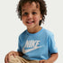 Playera Futura Evergreen infantil Nike – Azul fútbol – vista 3