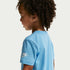 Playera Futura Evergreen infantil Nike – Azul fútbol – vista 2