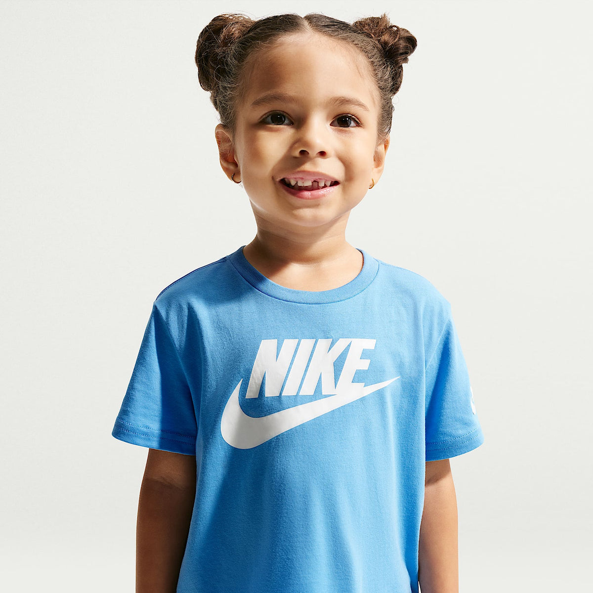 Playera Futura Evergreen infantil Nike – Azul universitario – vista 1