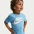 Playera Futura Evergreen infantil Nike – Azul fútbol – vista 1