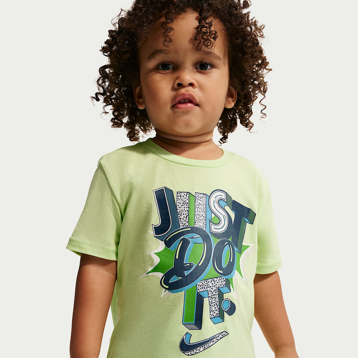 Playera Futura Icon infantil Nike – Verde – vista 1