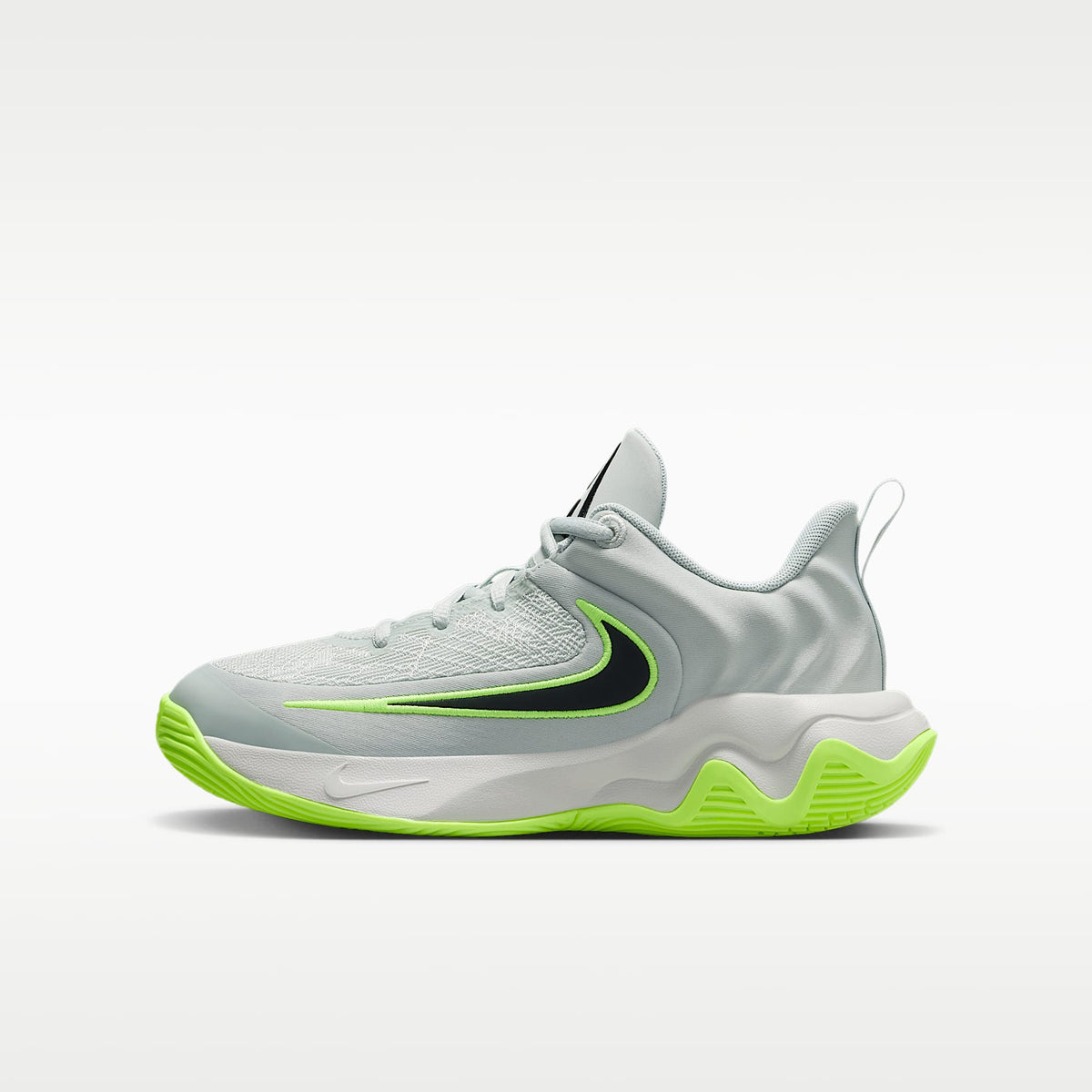 Giannis Immortality 4 – Plata claro/Volt/Negro – vista 1