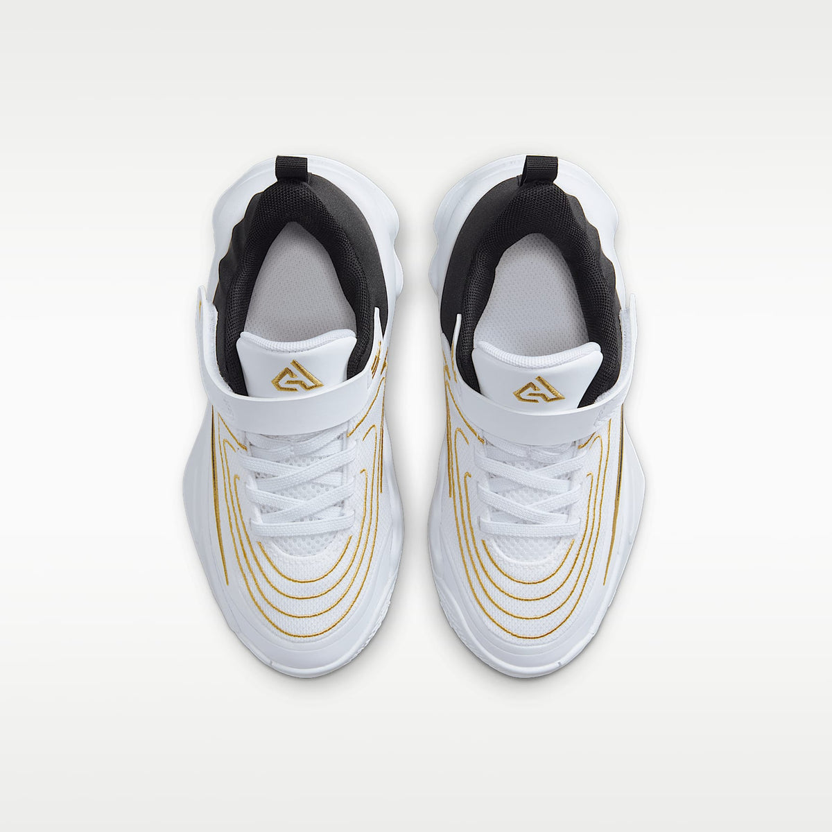 Giannis Immortality 4 – Blanco/Oro metalizado/Negro – vista 4