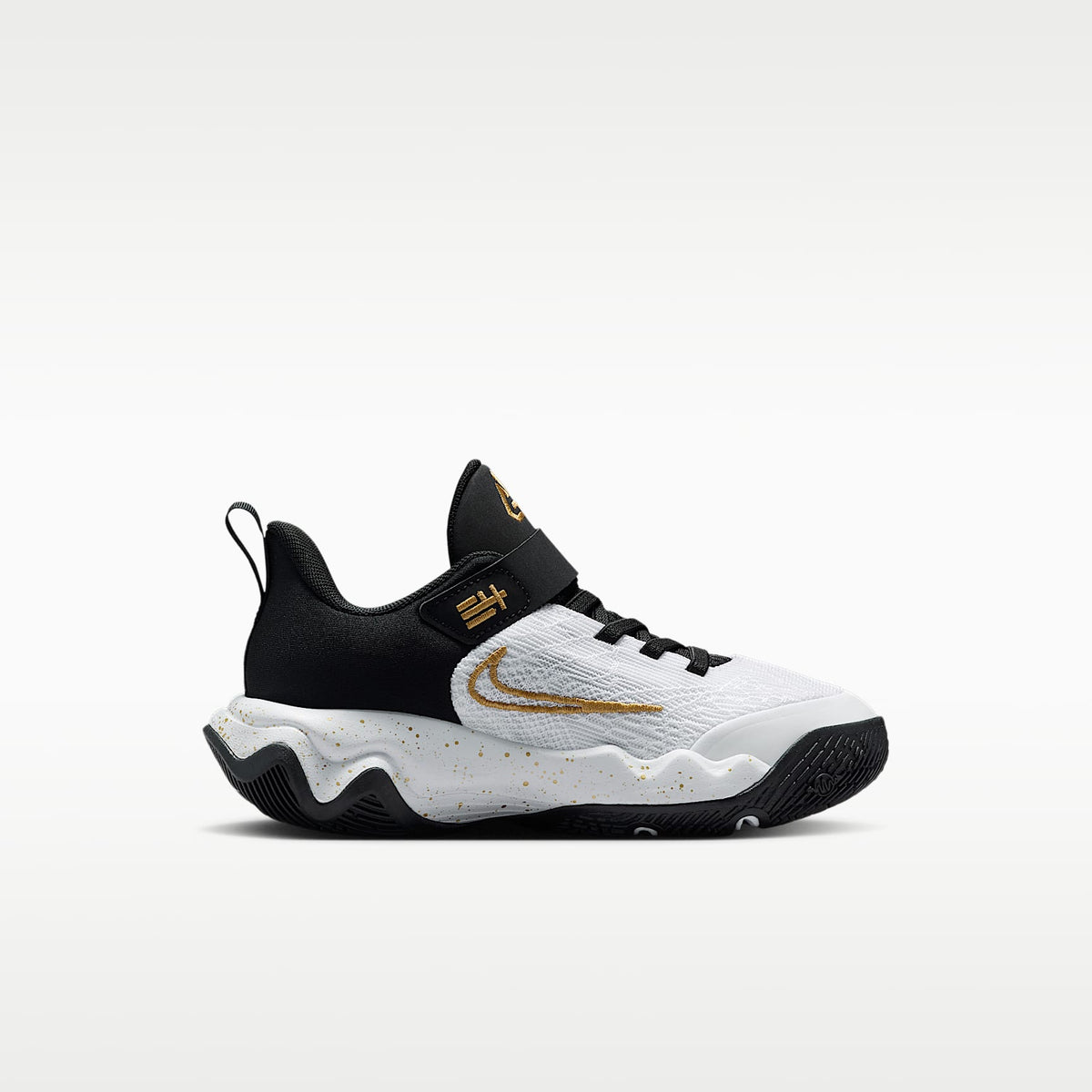 Giannis Immortality 4 – Negro/Blanco/Oro metalizado – vista 3