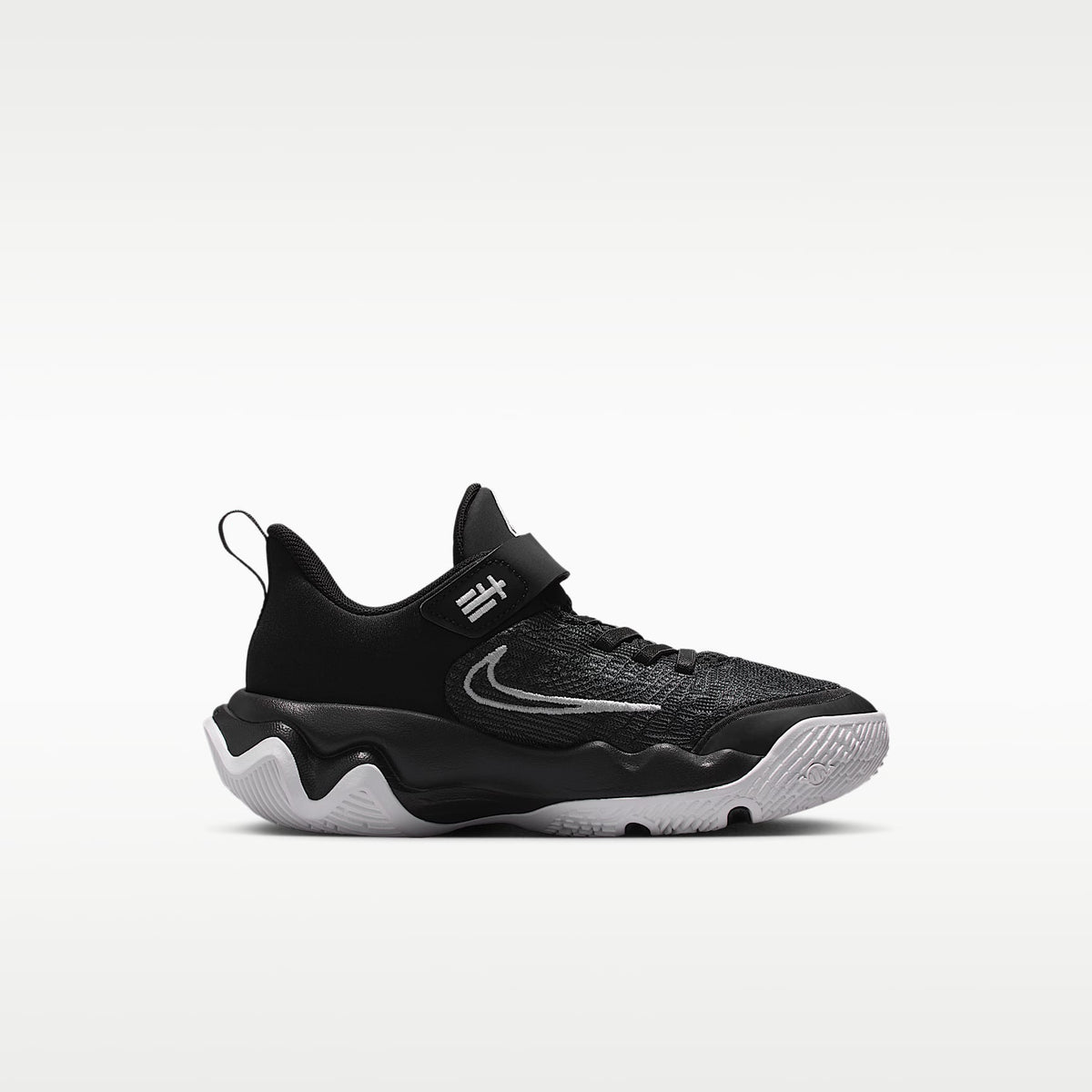 Giannis Immortality 4 – Negro/Gris lobo/Blanco – vista 3