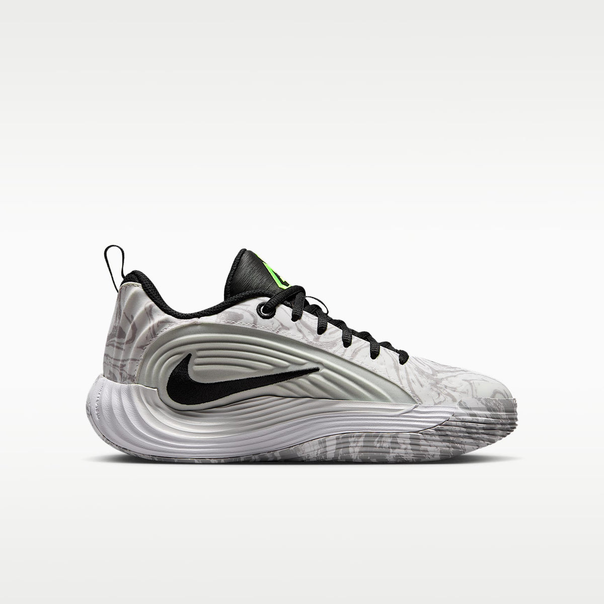 Giannis Immortality 5 – Blanco/Blanco cáscara de huevo/Gris humo claro/Plata metalizado – vista 3