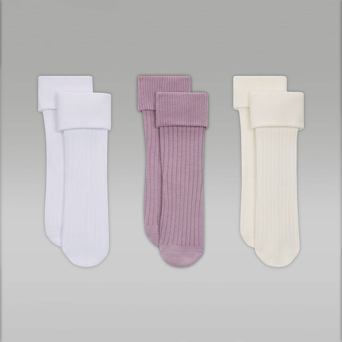Microcalcetas con dobladillo para niños (3 pares) Jordan – Multicolor – vista 2