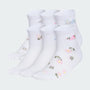 Medias adidas Cush Graphic 2.0 Quarter 6 Pares para Niñas