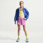 Shorts de correr Nike Dash Dri-FIT para niña talla grande – Magenta claro/Rosa amanecer/Blanco – vista 1