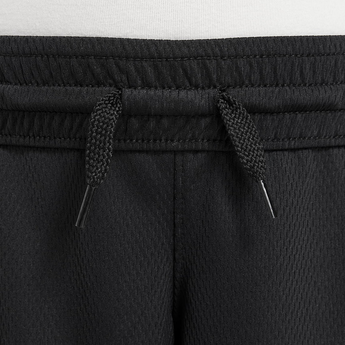 Shorts de básquetbol para niña talla grande Nike Fly Crossover – Negro/Oro infinito – vista 4