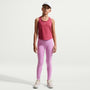 Leggings Dri-FIT de tiro alto para niña talla grande Nike One – Magenta claro/Blanco – vista 1