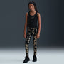 Leggings estampados para niña talla grande Nike One Dri-FIT – Negro/Oro metalizado – vista 1