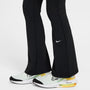 Leggings Dri-FIT acampanados para niña Nike One – Negro/Blanco – vista 3