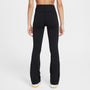 Leggings Dri-FIT acampanados para niña Nike One – Negro/Blanco – vista 2