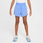 Shorts de entrenamiento de tejido Woven Dri-FIT de tiro alto para niña talla grande Nike One – Royal pulso/Blanco – vista 1