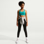 Bra deportivo para niña Nike Swoosh – Energía/Blanco – vista 4