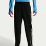 Pants Dri-FIT de tiro medio de 7/8 para niña talla grande Nike Tempo – Negro/Negro/Blanco – vista 2