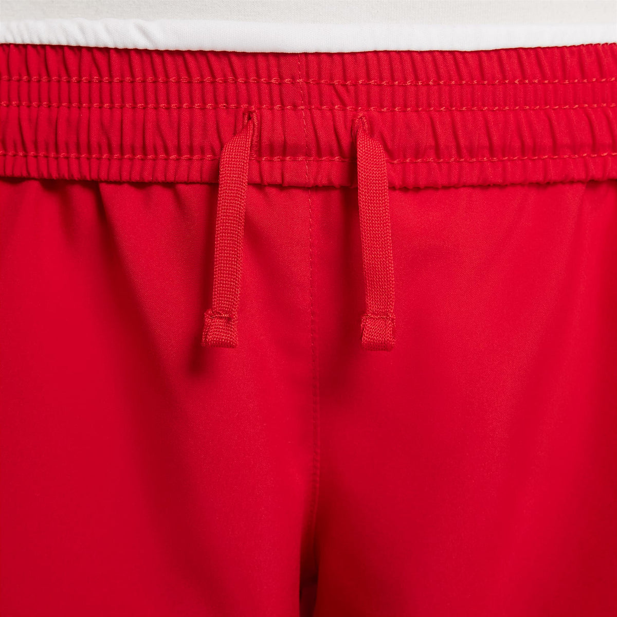 Shorts de correr Dri-FIT para niña talla grande Nike Tempo – Rojo universitario/Blanco/Blanco/Blanco – vista 4