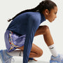 Shorts de correr Dri-FIT para niña talla grande Nike Tempo – Cardo claro/Zafiro/Blanco cumbre – vista 4