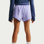 Shorts de correr Dri-FIT para niña talla grande Nike Tempo – Cardo claro/Zafiro/Blanco cumbre – vista 3