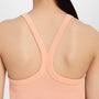 Camiseta de tirantes de cuello alto para niña Nike – Ágata melocotón/Blanco – vista 5