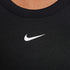 Camiseta de tirantes de cuello alto para niña Nike – Negro/Blanco – vista 4