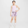 Camiseta de tirantes de cuello alto para niña Nike – Muñeca/Blanco – vista 6