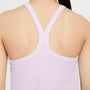 Camiseta de tirantes de cuello alto para niña Nike – Muñeca/Blanco – vista 5