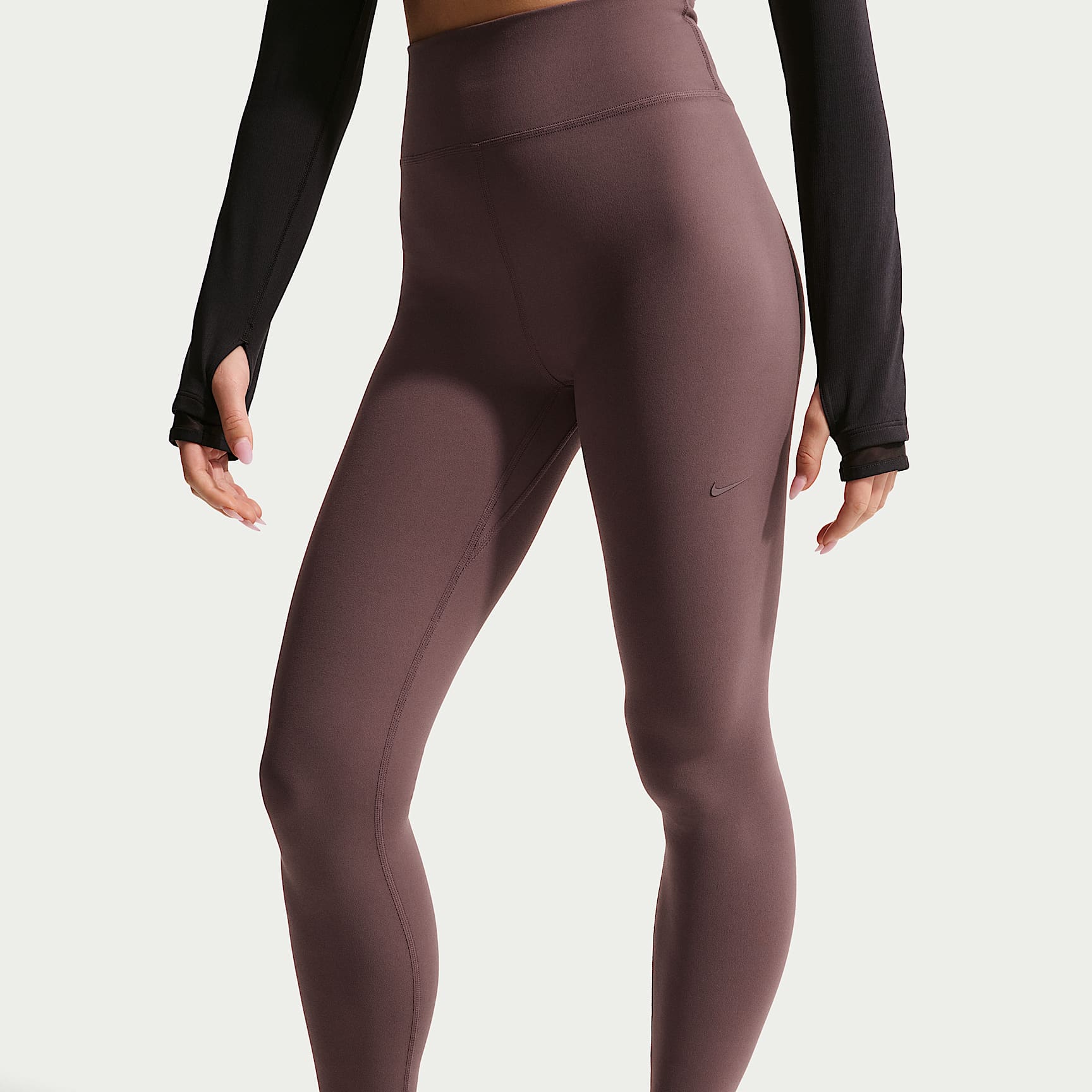 Leggings de largo completo de tiro alto para niña Nike Mavn – Tatuaje/Tatuaje – vista 2