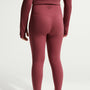 Leggings de largo completo de tiro alto para niña Nike Mavn – Rosa humo/Rosa humo – vista 3