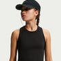 Camiseta de tirantes de tejido Knit Dri-FIT para niña Nike MAVN – Negro/Negro/Negro – vista 1