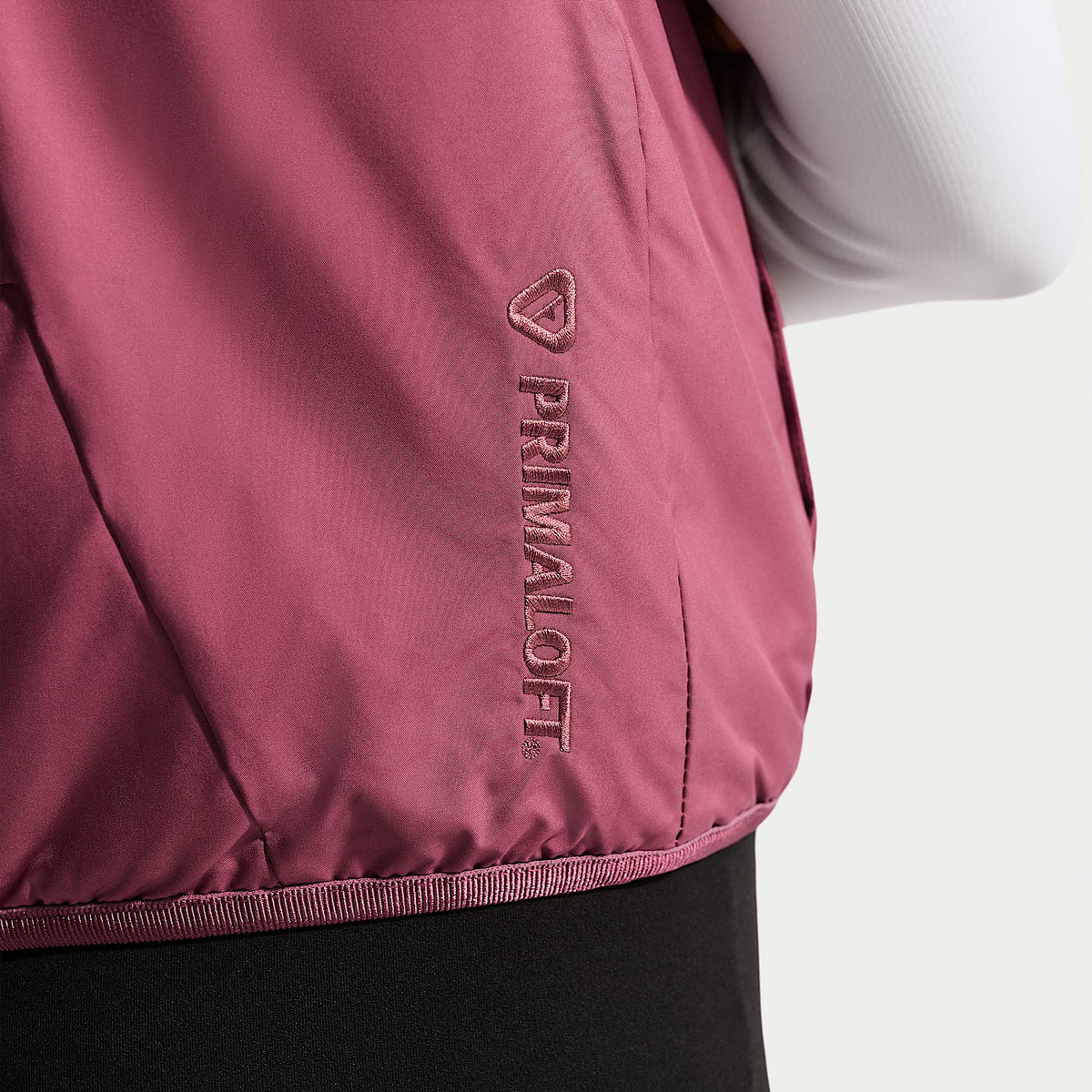 Chaleco STORM-FIT para niña Nike Mavn – Rosa humo – vista 6