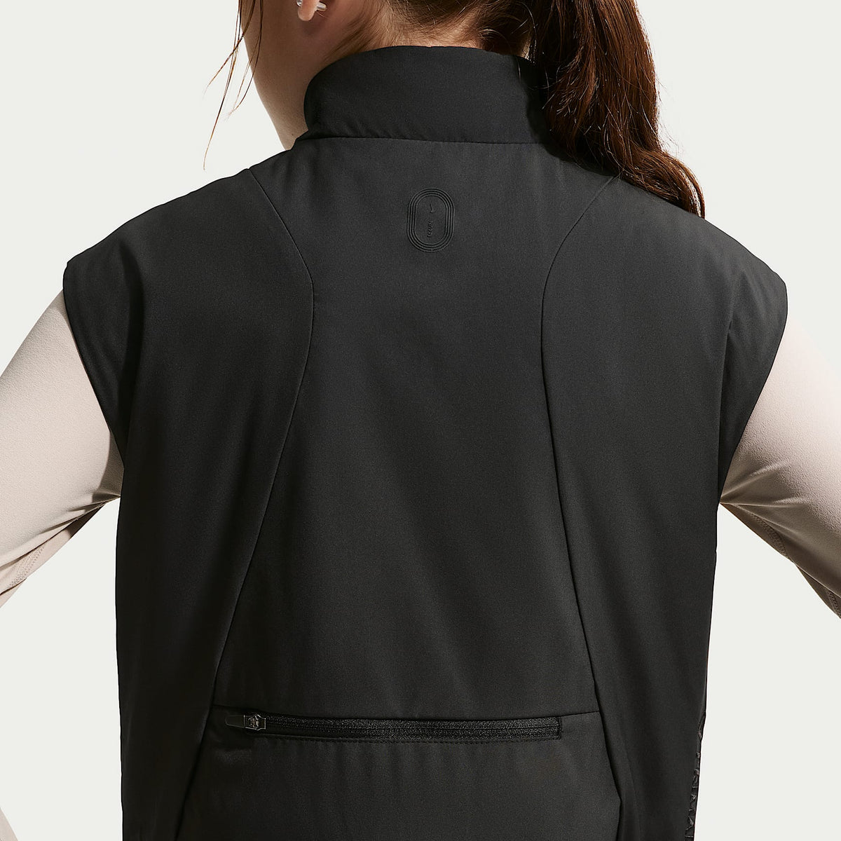Chaleco STORM-FIT para niña Nike Mavn – Negro – vista 2