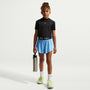 Shorts Dri-FIT 2 en 1 para niña talla grande Nike Pro – Azul fútbol/Negro/Blanco – vista 1