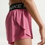Shorts Dri-FIT 2 en 1 para niña talla grande Nike Pro – Peonía/Negro/Blanco – vista 3