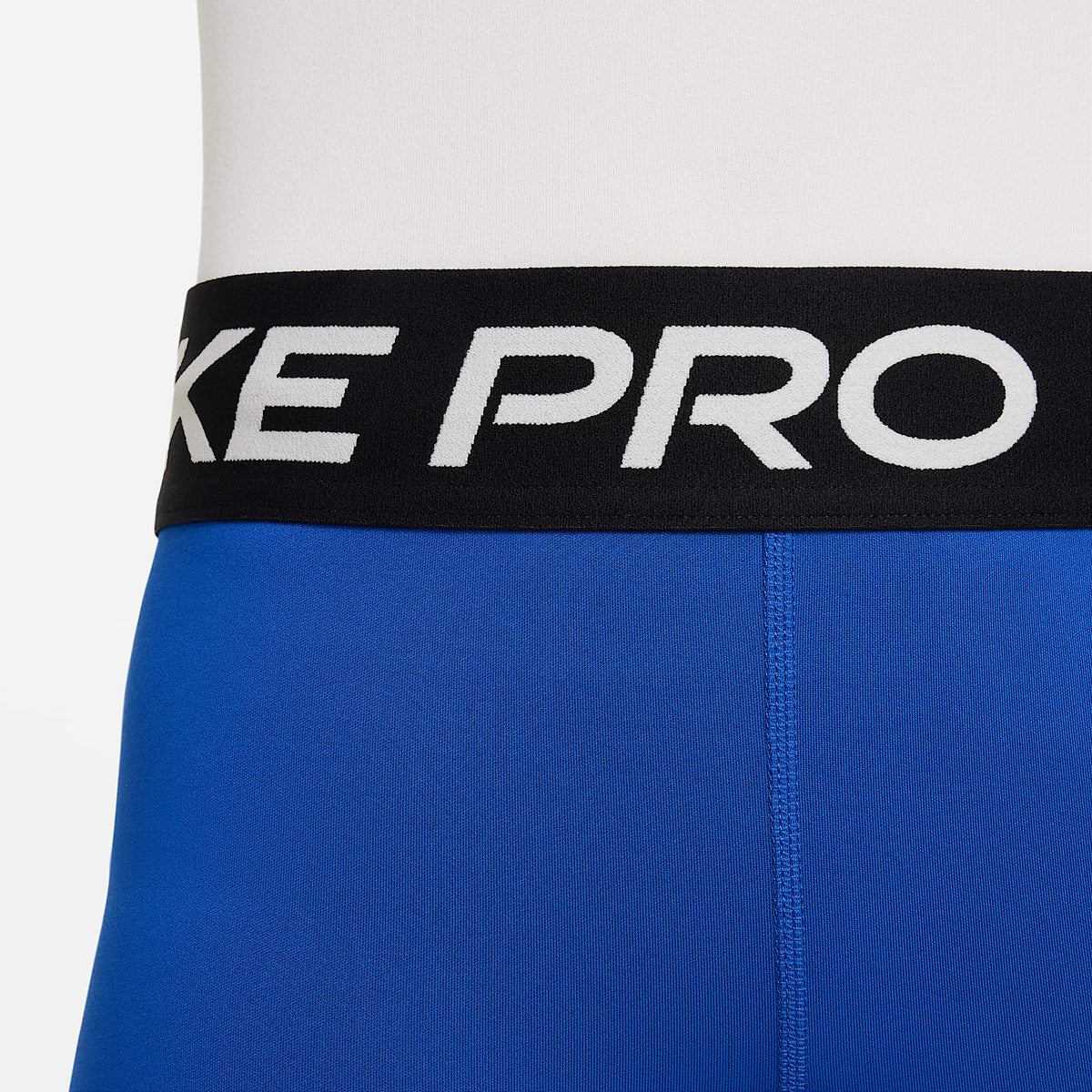 Shorts para niña Nike Pro – Royal juego/Blanco – vista 4