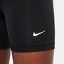 Shorts para niña Nike Pro – Negro/Blanco – vista 5