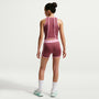 Shorts Dri-FIT de 8 cm para niña Nike Pro – Rosa humo/Rosa amanecer/Blanco – vista 5