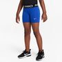 Shorts Dri-FIT de 13 cm para niña talla grande Nike Pro – Royal juego/Blanco – vista 1